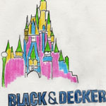 Cinderella Castle Drawings