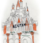 Cinderella Castle Drawings