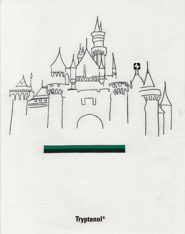 Cinderella Castle Drawings