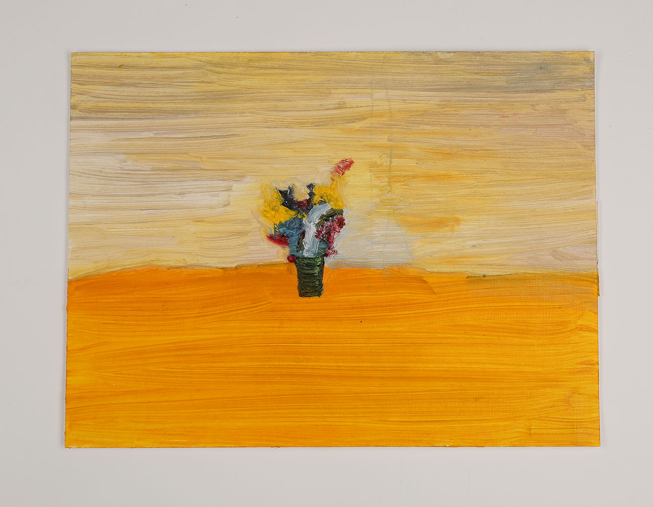 Quisiera ser un Morandi, 2019 - Oil on paper 30 x 40 cm